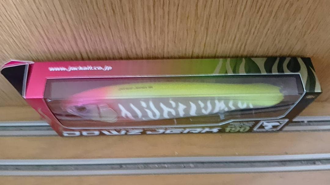 JACKALL DOWZ JERK 190 マルハタゴーストチャート