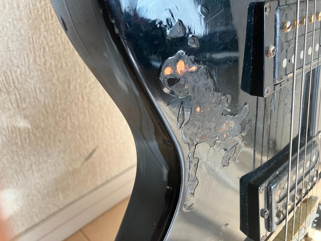 THE Greco レスポールギター ジャンク ソフトケース付き