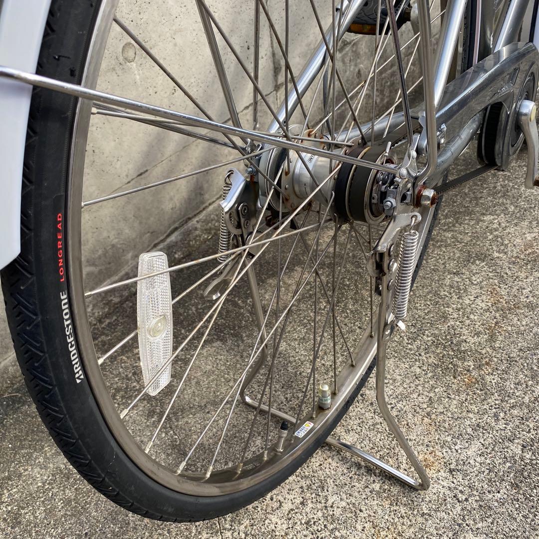 マリオブリヂストン　アルベルトロイヤル　シルバー　27インチ　浜松市