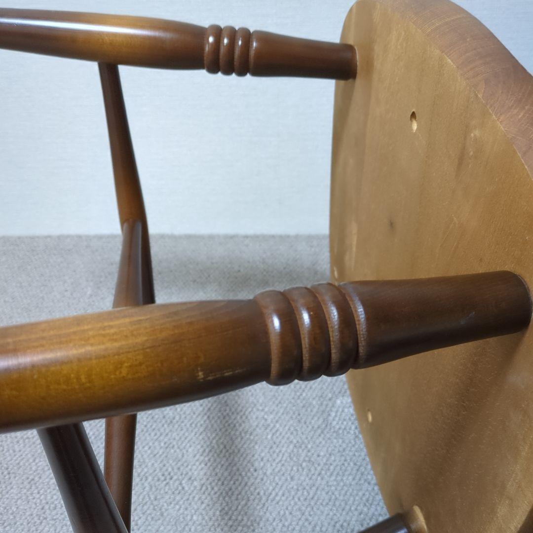 ブラウン 木製 ダイニングチェア