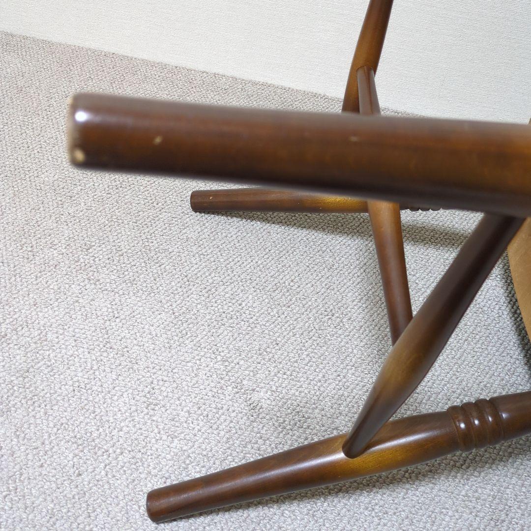 ブラウン 木製 ダイニングチェア