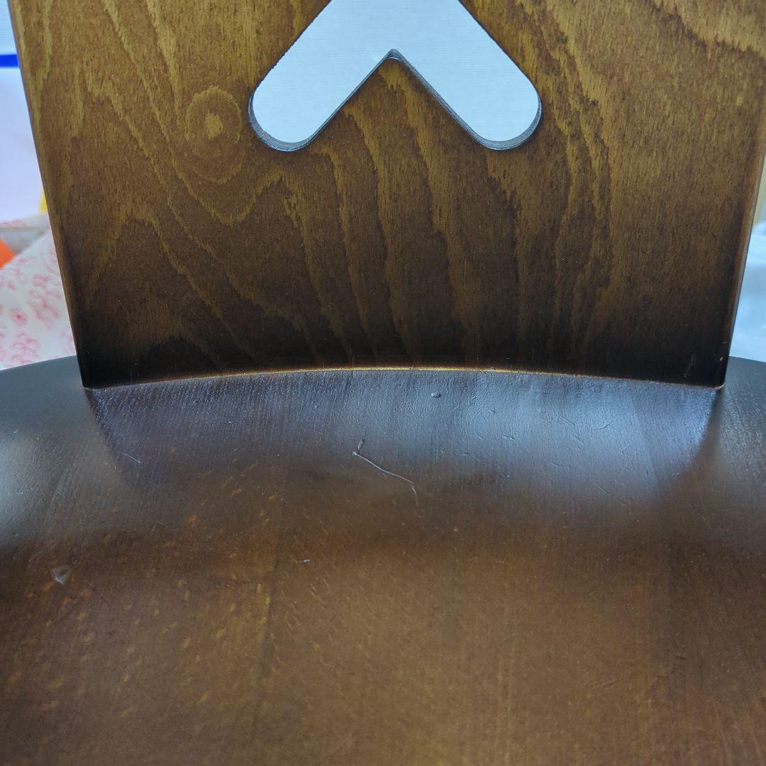 ブラウン 木製 ダイニングチェア