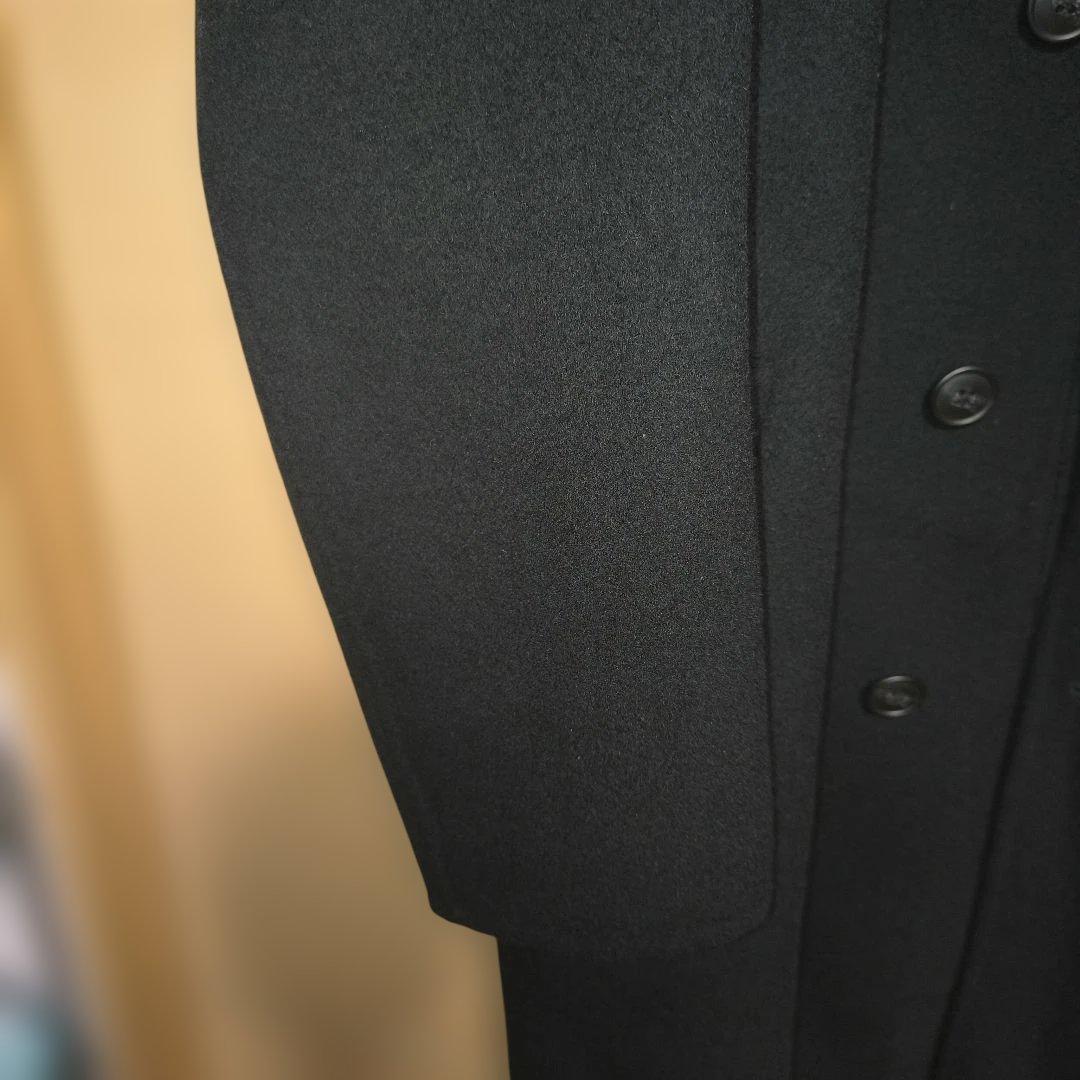 UNIQLO+J カシミヤブレンドオーバーサイズチェスターコート　ブラック　S