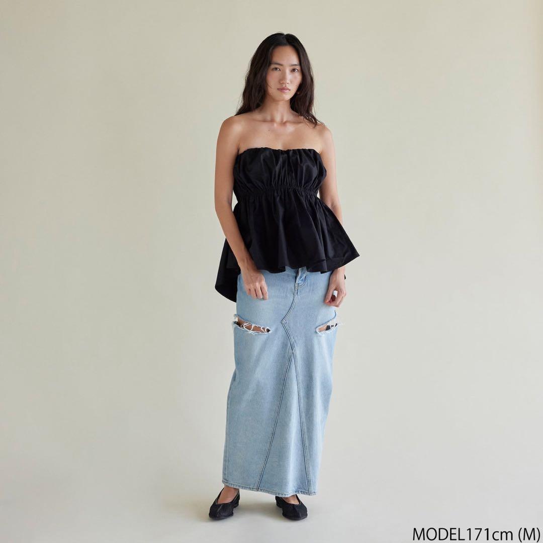 SEAROOMLYNN ウエストShapeパッドinベアトップス