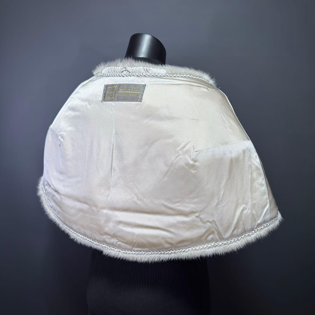 【最高級】SAGA MINK  サガミンク ファーショール サファイア