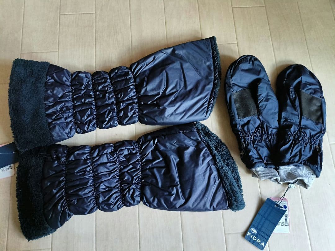 フィドラゴルフ　2点セット　レッグウォーマー　ハンドウォーマー　ミトン