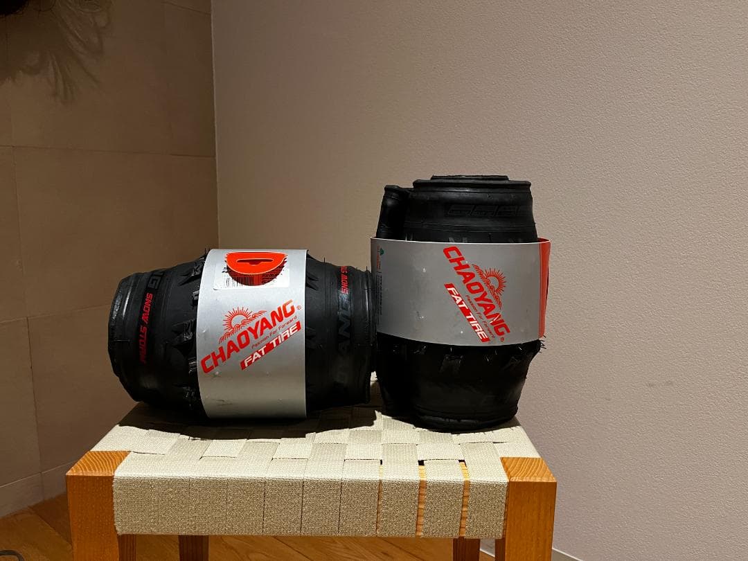 CHAOYANG FATBIKE スパイクタイヤ 2本セット 26x4.0