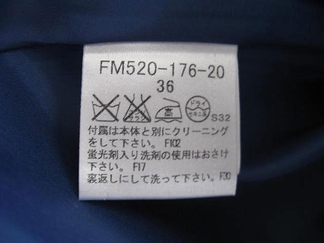 バーバリーブルーレーベル チェック柄リボンベルト付ワンピース 36
