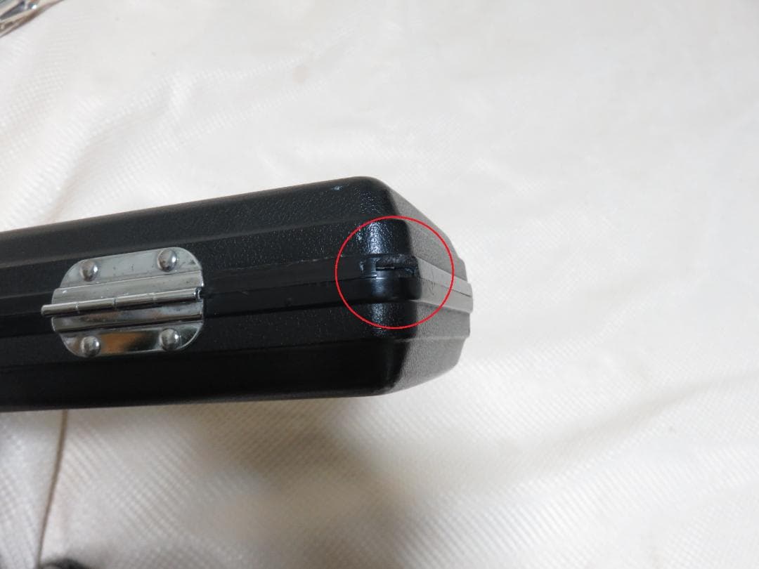 全タンポ＆ヘッド・コルク交換済　フルート　YAMAHA　YFL-22S　銀メッキ