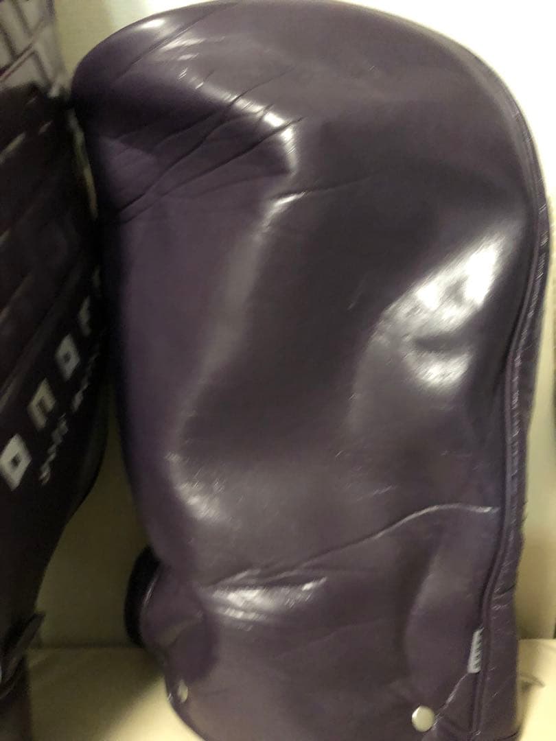 【送料込み】廃盤希少レア　ONOFF オノフゴルフキャディバッグバープル8.5型