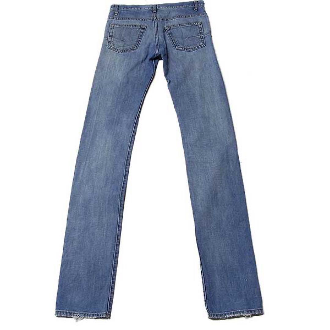 【DIOR HOMME】ヴィンテージ ダメージスリム デニムパンツ