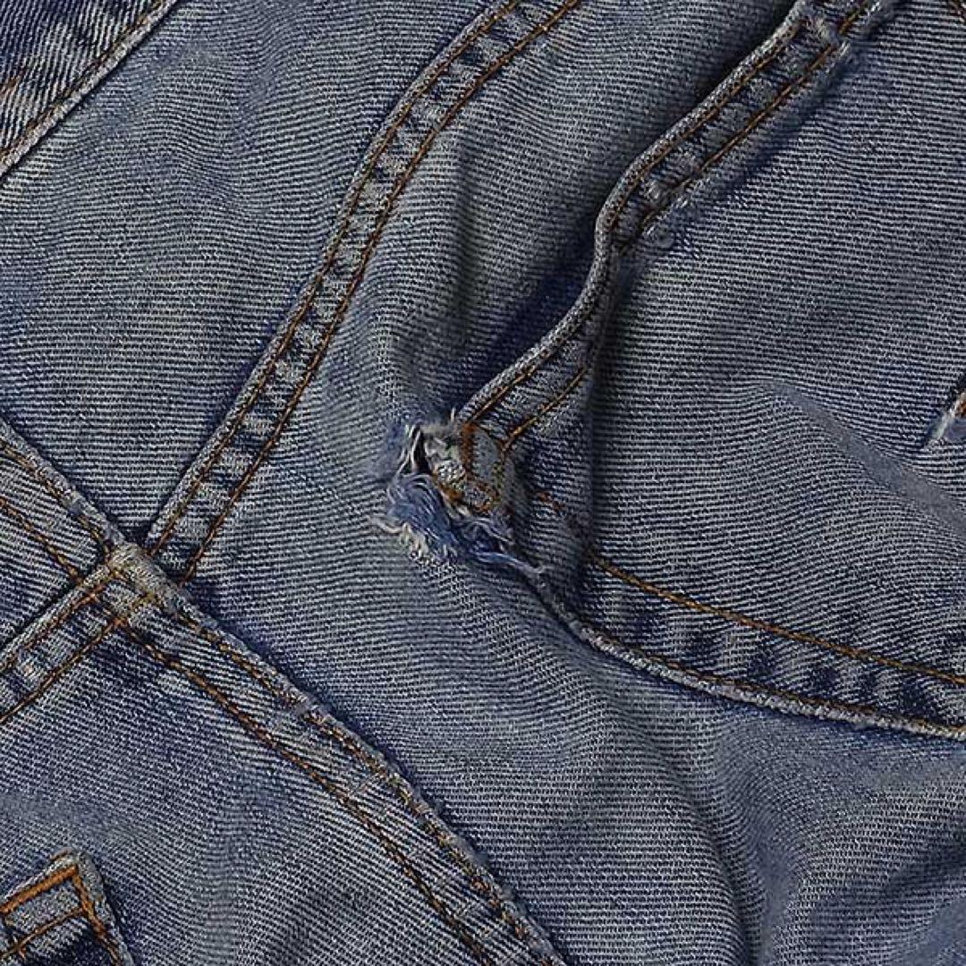 【DIOR HOMME】ヴィンテージ ダメージスリム デニムパンツ