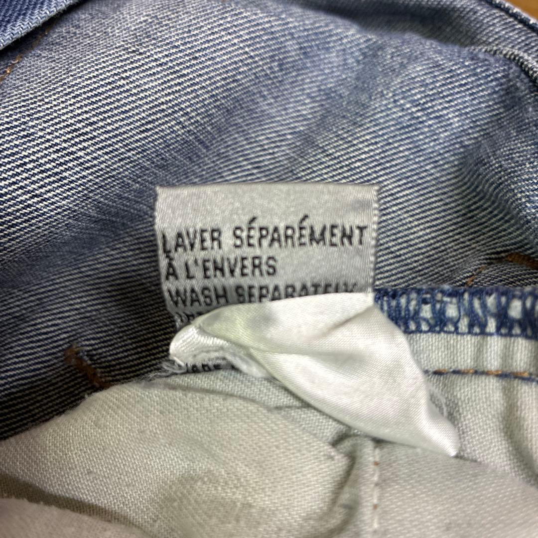 【DIOR HOMME】ヴィンテージ ダメージスリム デニムパンツ