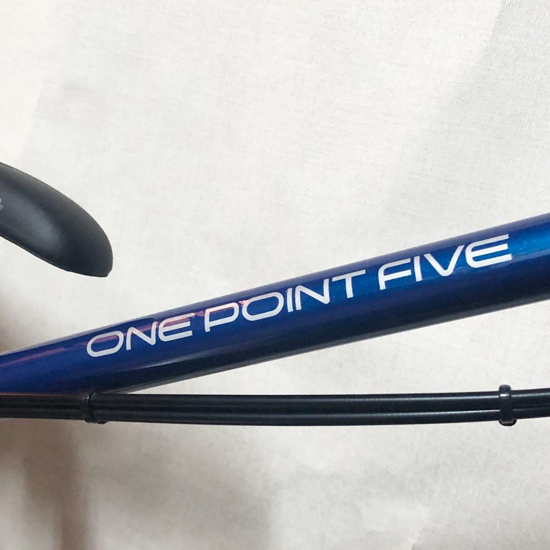 ワンポイントファイブ　outre ブルー　1.5輪車