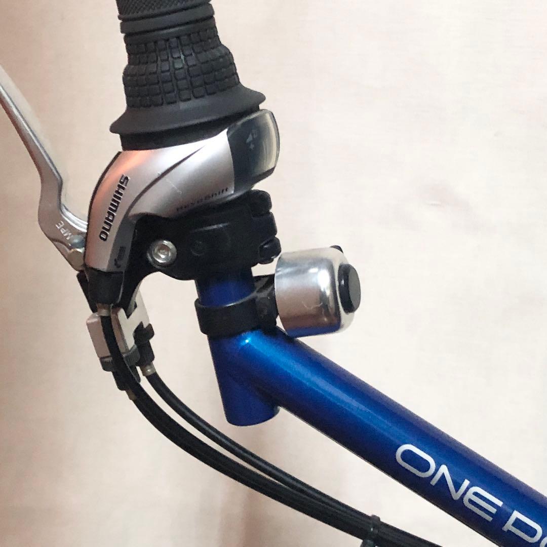 ワンポイントファイブ　outre ブルー　1.5輪車