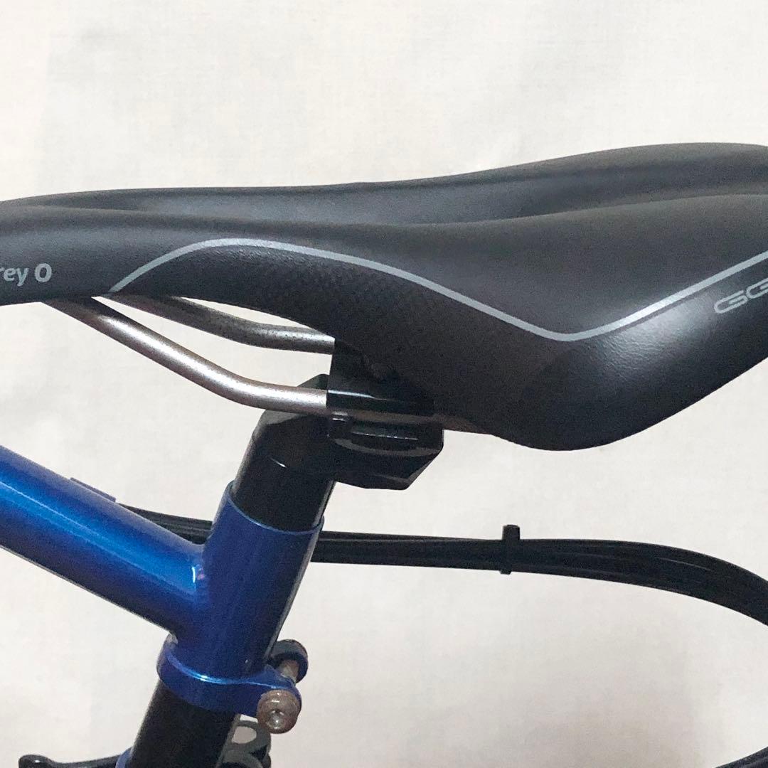 ワンポイントファイブ　outre ブルー　1.5輪車