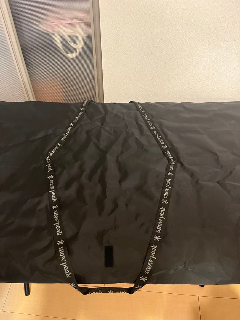 限定品　ワンアクションテーブルロング竹 ブラック　雪峰祭　スノーピーク