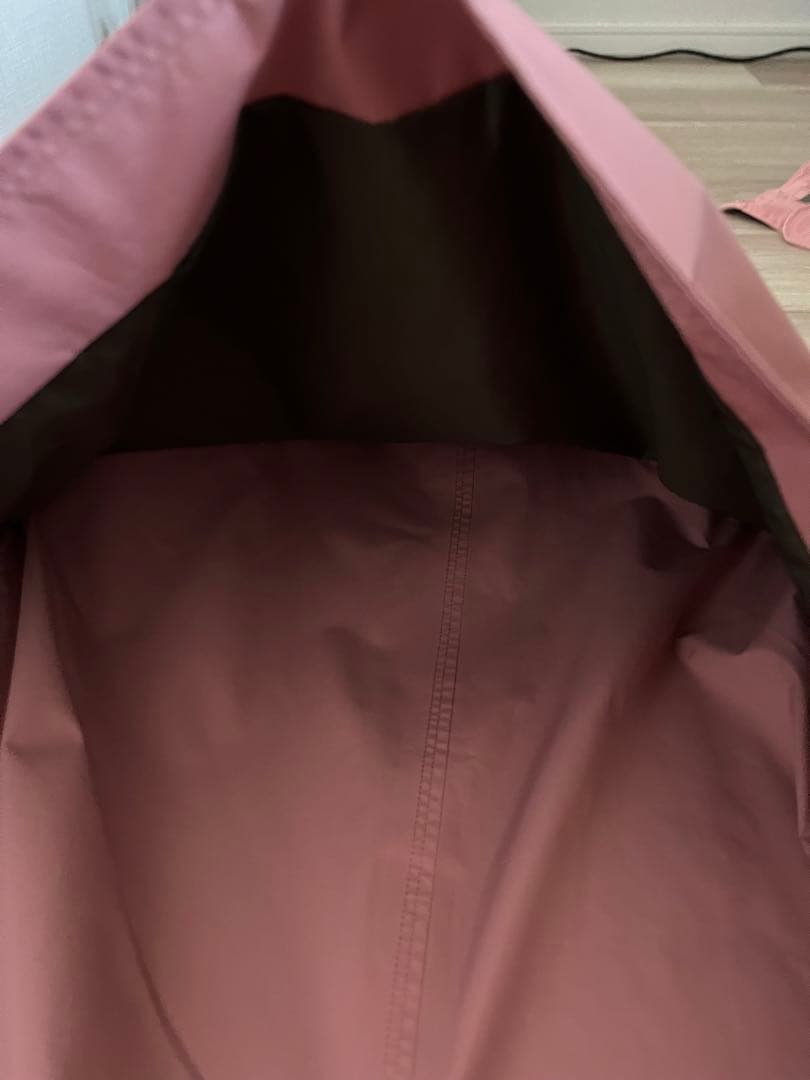 AIGLE GORE-TEXピンク ダブルブレスト レインコート