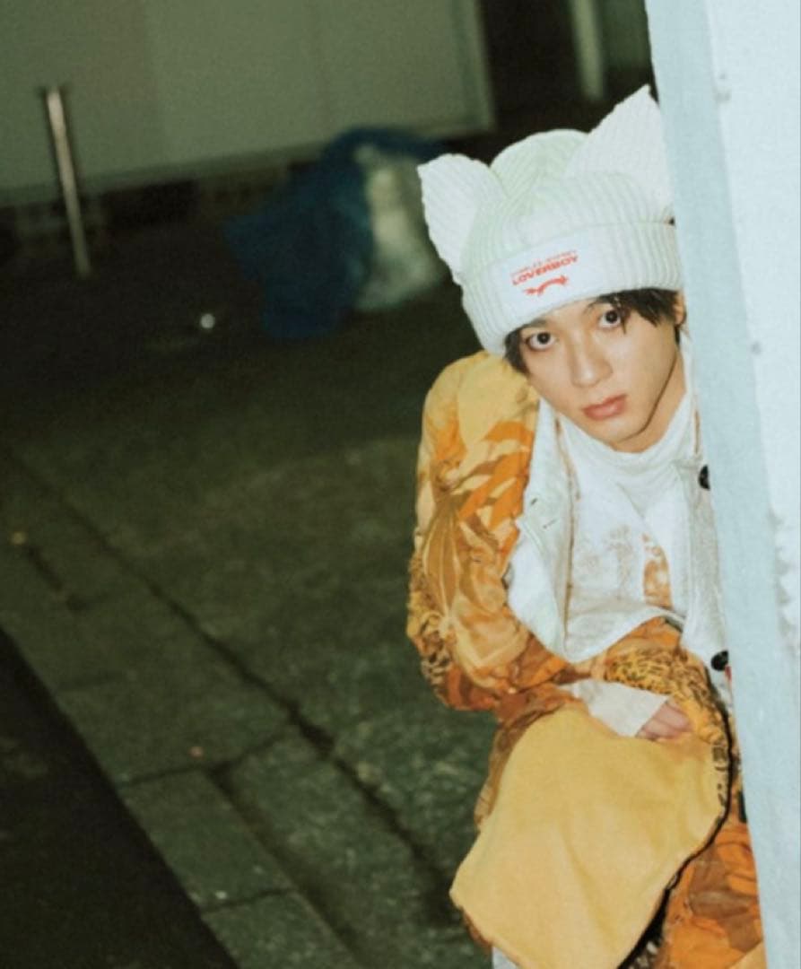 Charles Jeffrey LOVERBOY ニット帽 黒【男女兼用】