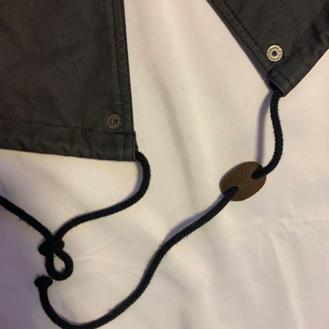 モッズコート取り外しファ付ブラックサイズ44 暖Thinsulateシンサレート