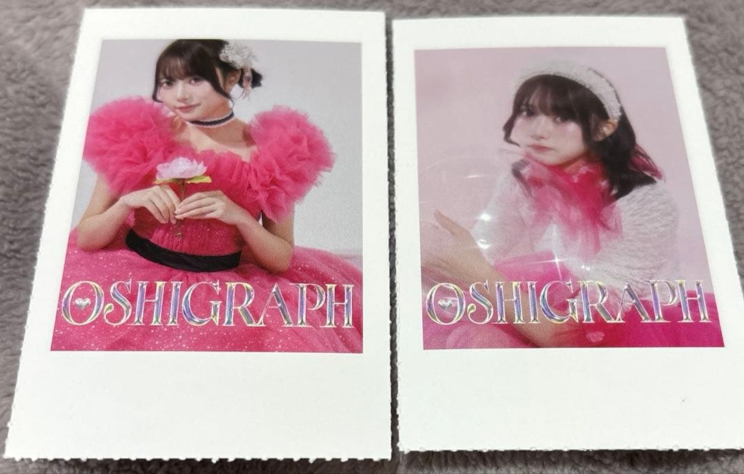 オシグラフ 高嶺のなでしこ 橋本桃呼 チェキ風カード - メルカリ