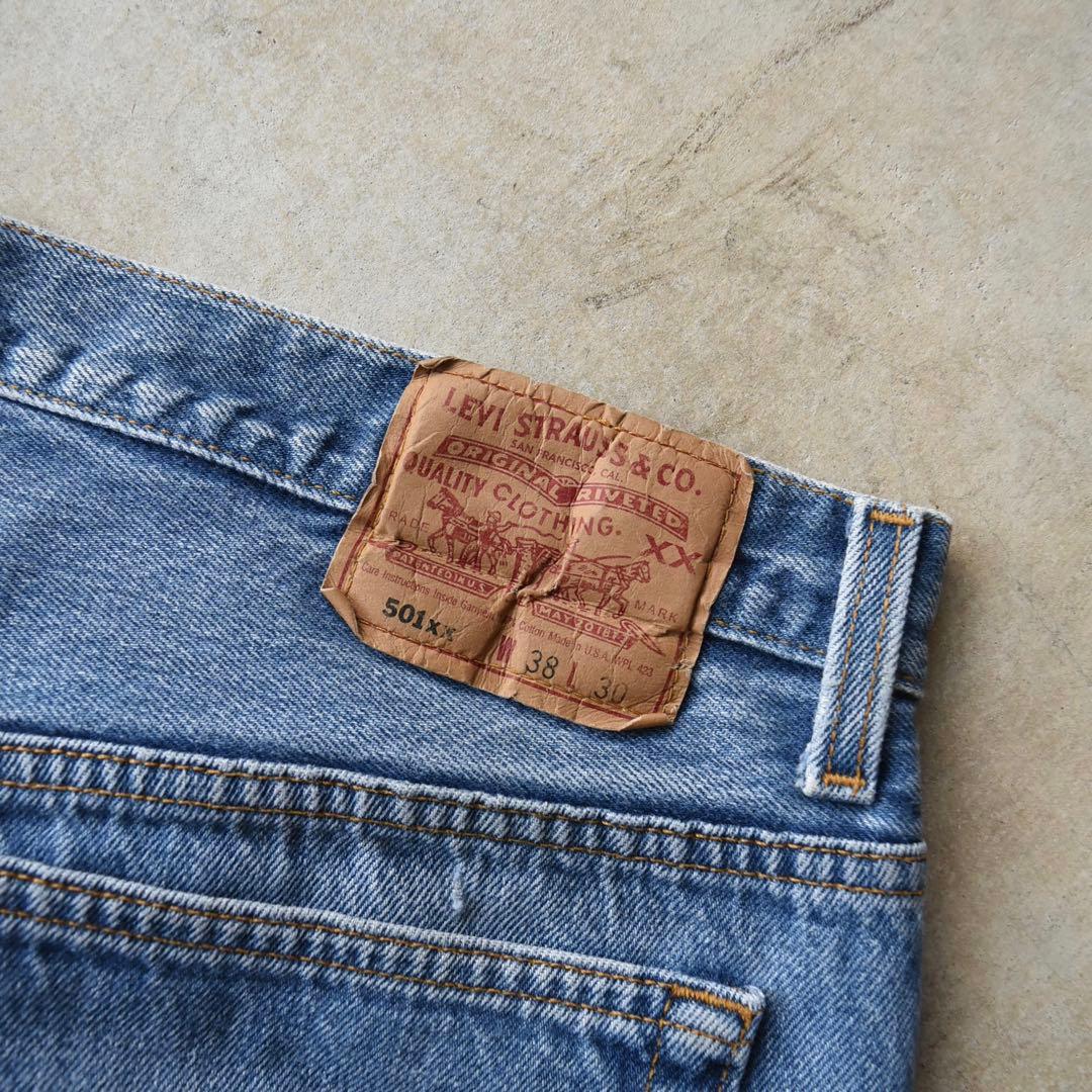90s Levis リーバイス501 デニム ジーンズ USA製 W38 L30
