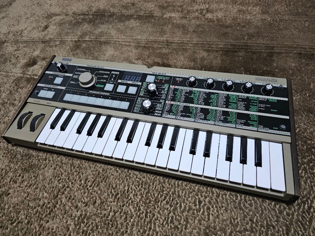 トークボックスセット(シンセmicroKORG+エフェクターBANSHEE)