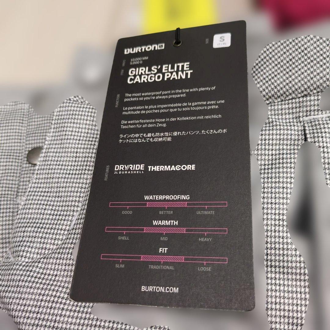 Burton スノーボードウェア 子ども用 上下 サイズS 130くらい未使用品