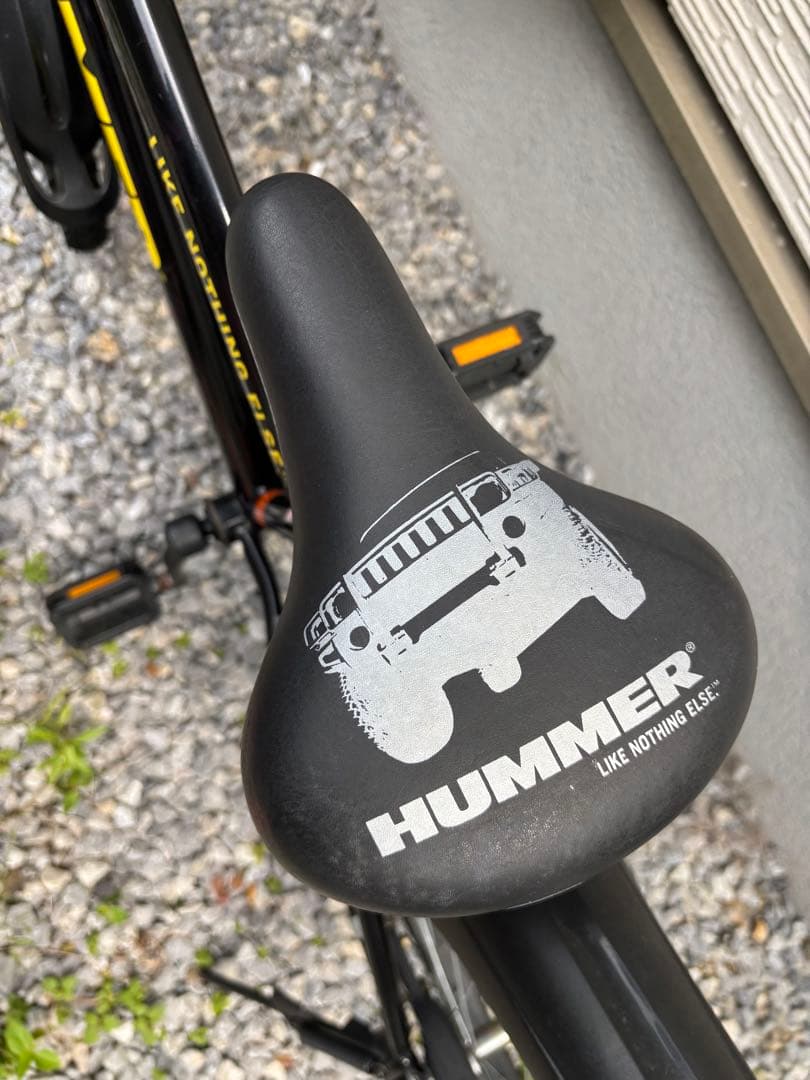 HUMMER ジュニア自転車 黒 24インチ