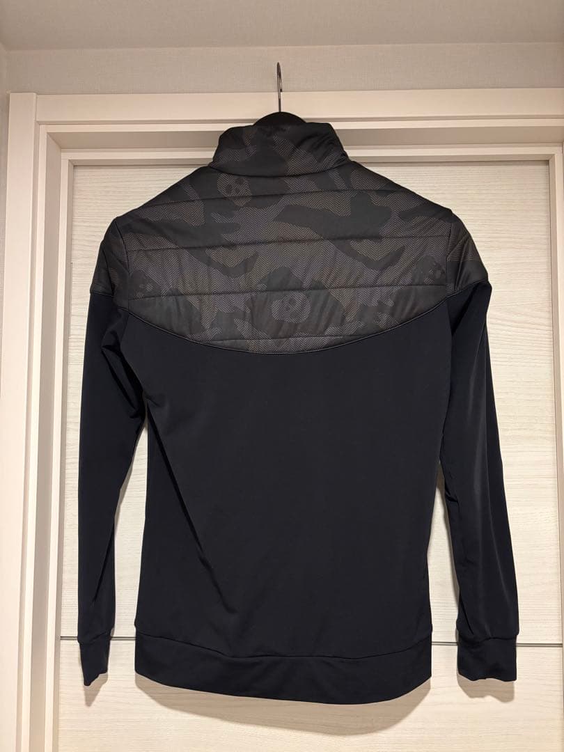 美品　マークアンドロナ　中綿　トップス　スカル　長袖　裏起毛　44 S