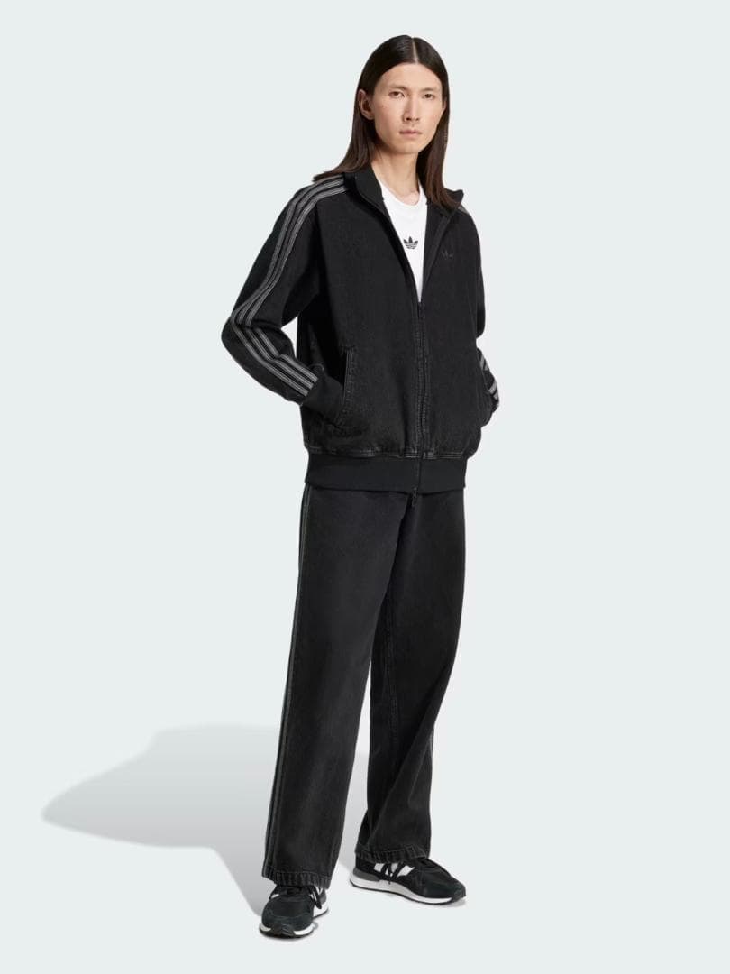 新品 XL JC6717 adidas デニム アディダス ジャケット