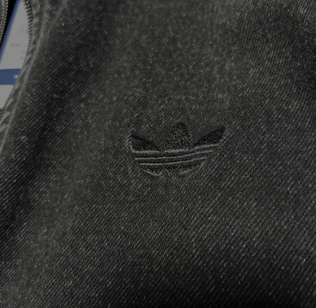 新品 XL JC6717 adidas デニム アディダス ジャケット