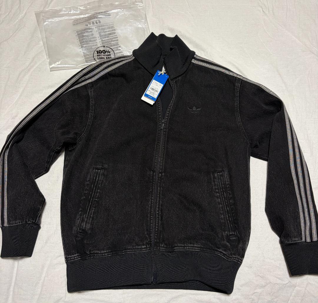 新品 XL JC6717 adidas デニム アディダス ジャケット