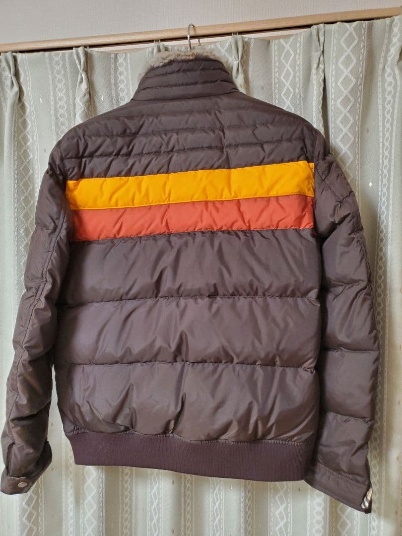 【最終sale・美品】バーバリーブラックレーベル ダウン 茶色 サイズL