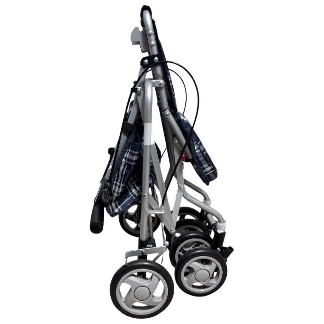 極美品 島製作所 SHIMA サニーウォーカー AW-RB シルバーカー SHIMA 島