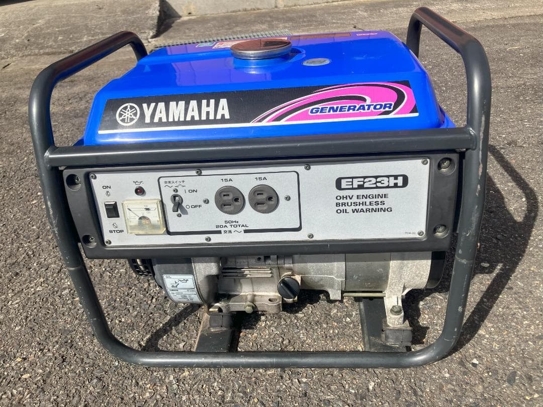 ☆DIY☆YAMAHA/ヤマハエンジン発電機 EF23H 50Hz 東日本向け