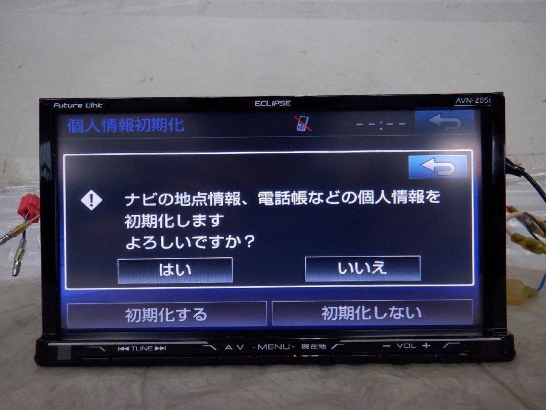 デンソーテン ECLIPSE AVN-Z05i Bluetoothカーナビ