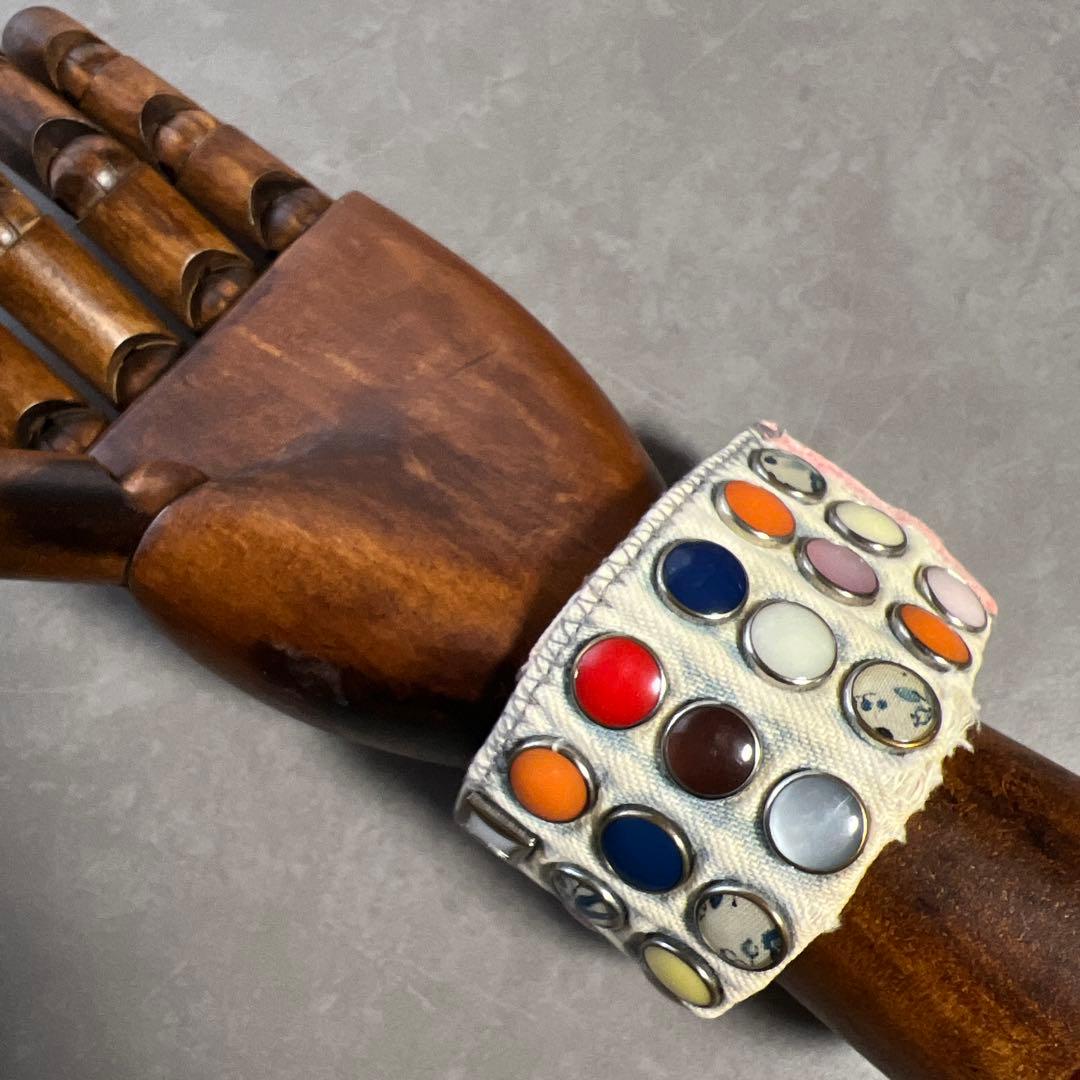 KAPITAL ブレスレット リストバンド デニム