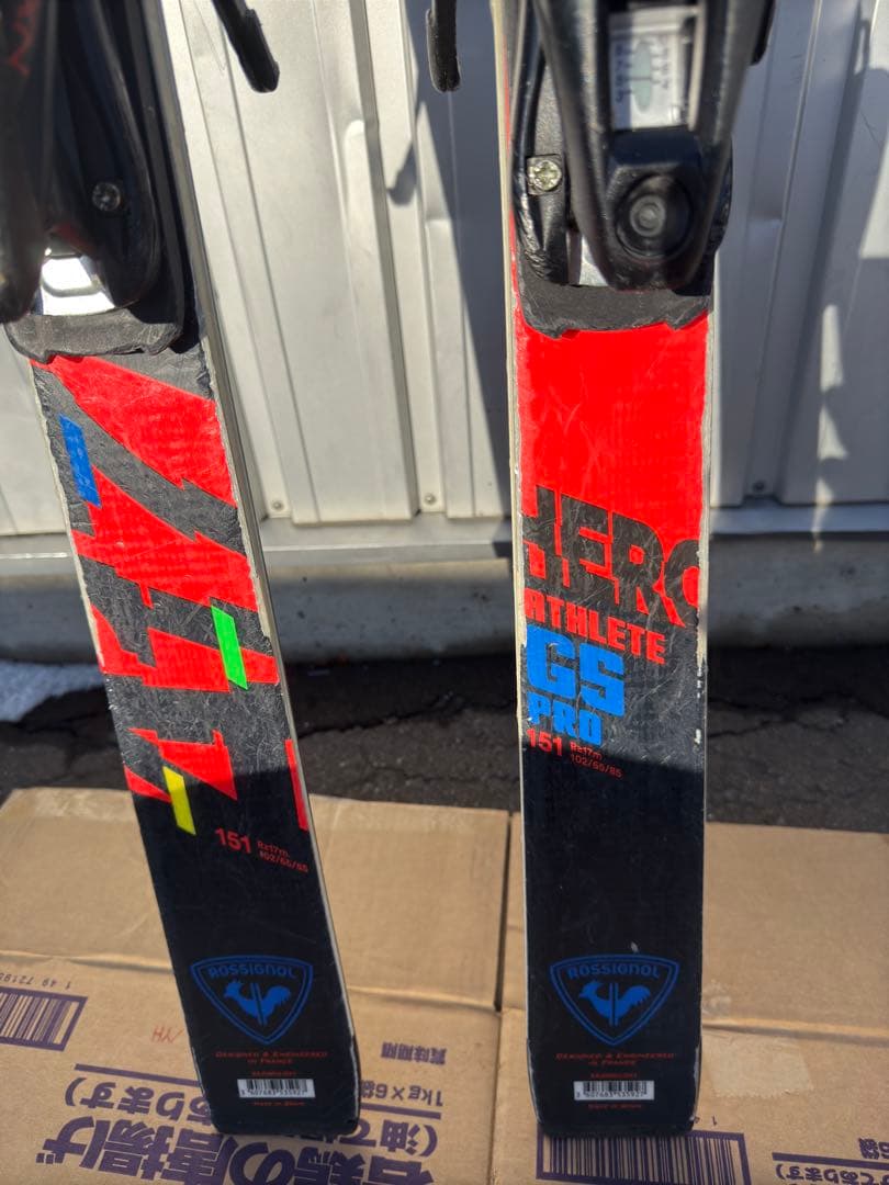 スキー ROSSIGNOL HERO ATHLETE GS PRO 151cm