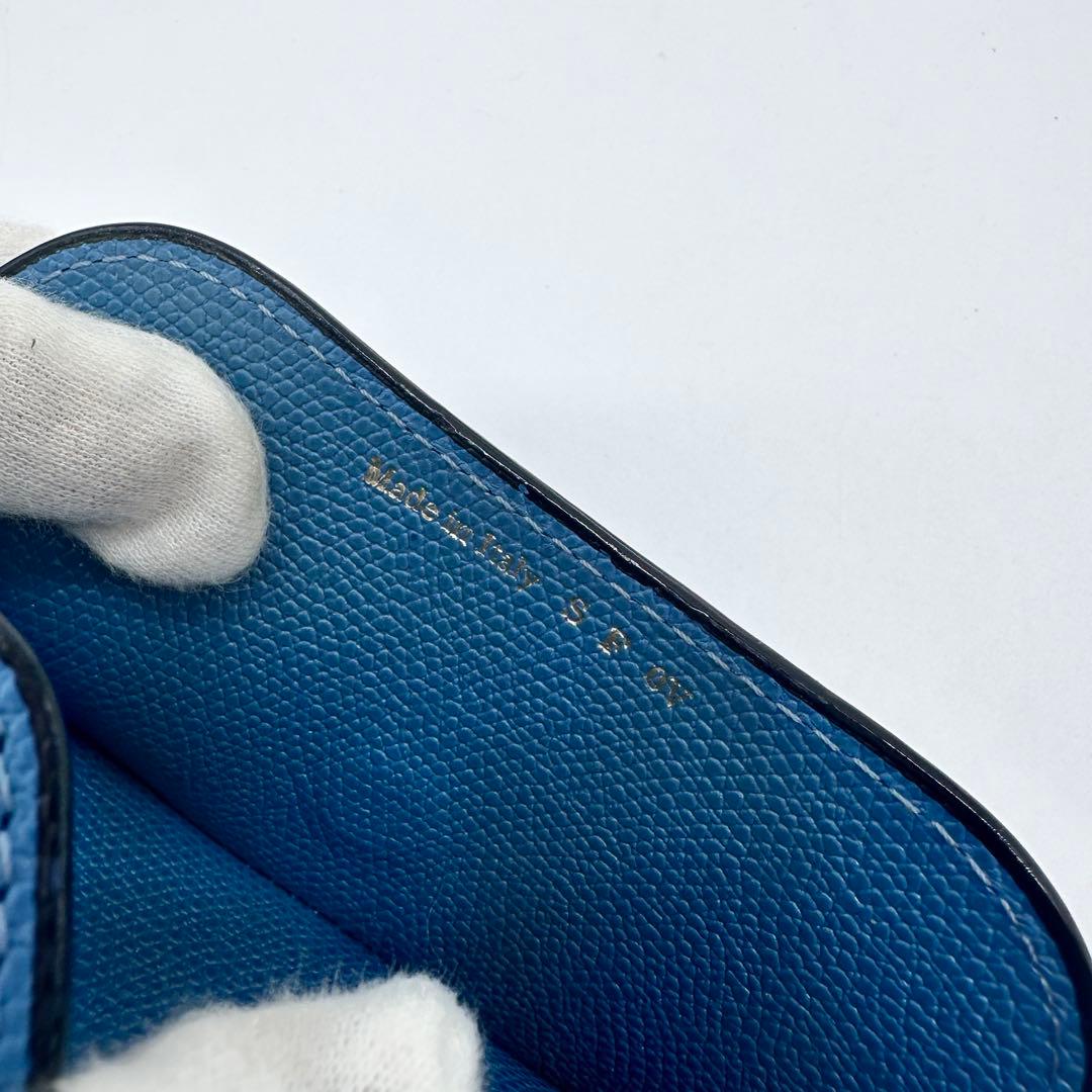 美品☆Valextraヴァレクストラ メガネケース 青色☆B83 - メルカリ