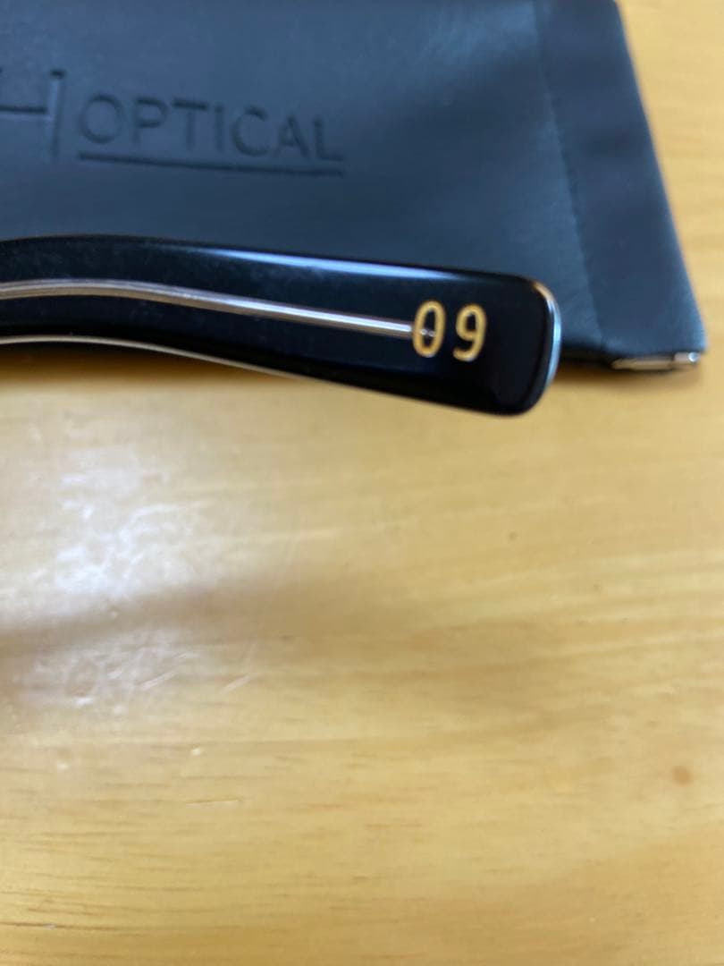 H OPTICAL H-09 サングラス 調光レンズ BLK-PT.GRY