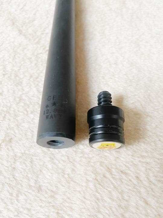 ★激レア★ビリヤードキュー オリジナルGenオールカーボン 中芯構造 WAVY