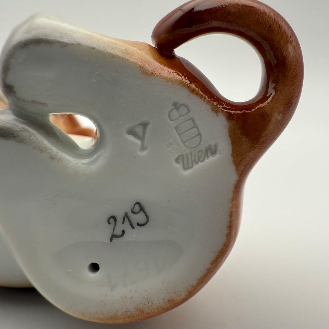 ■美品■ アウガルテン 犬 フィギュリン ダックスフンド