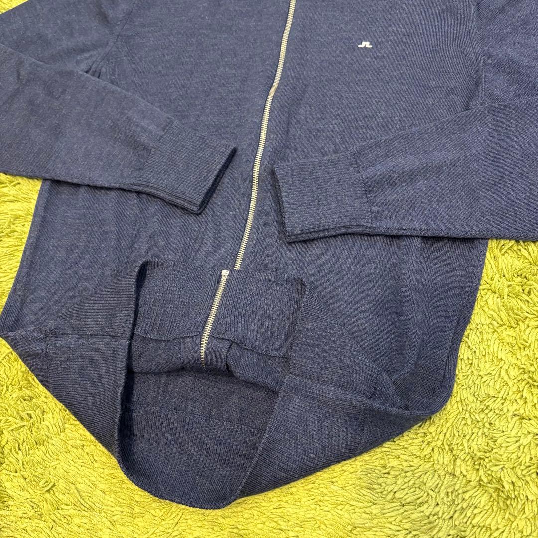 J.LINDEBERG ジェイリンドバーグ ジップジャケット ニット Lサイズ