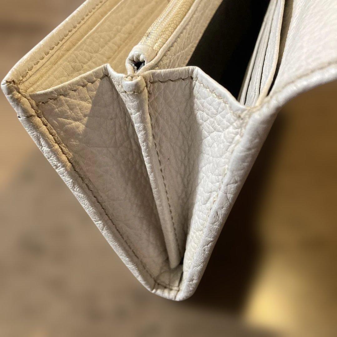 GUCCIグッチ キャンバス 二つ折り 長財布