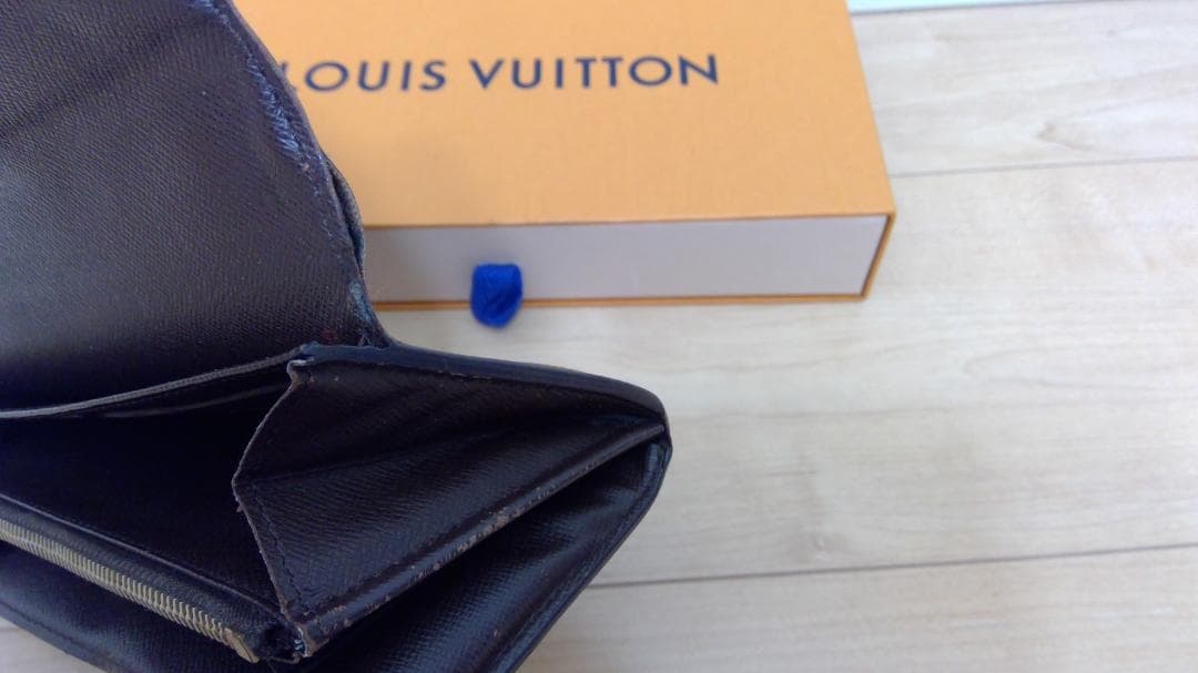 LOUISVUITTON ルイヴィトン 長財布 ポルトフォイユサラ ダミエ
