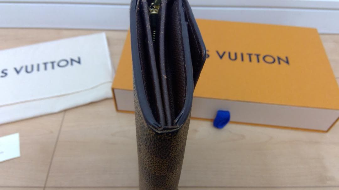 LOUISVUITTON ルイヴィトン 長財布 ポルトフォイユサラ ダミエ