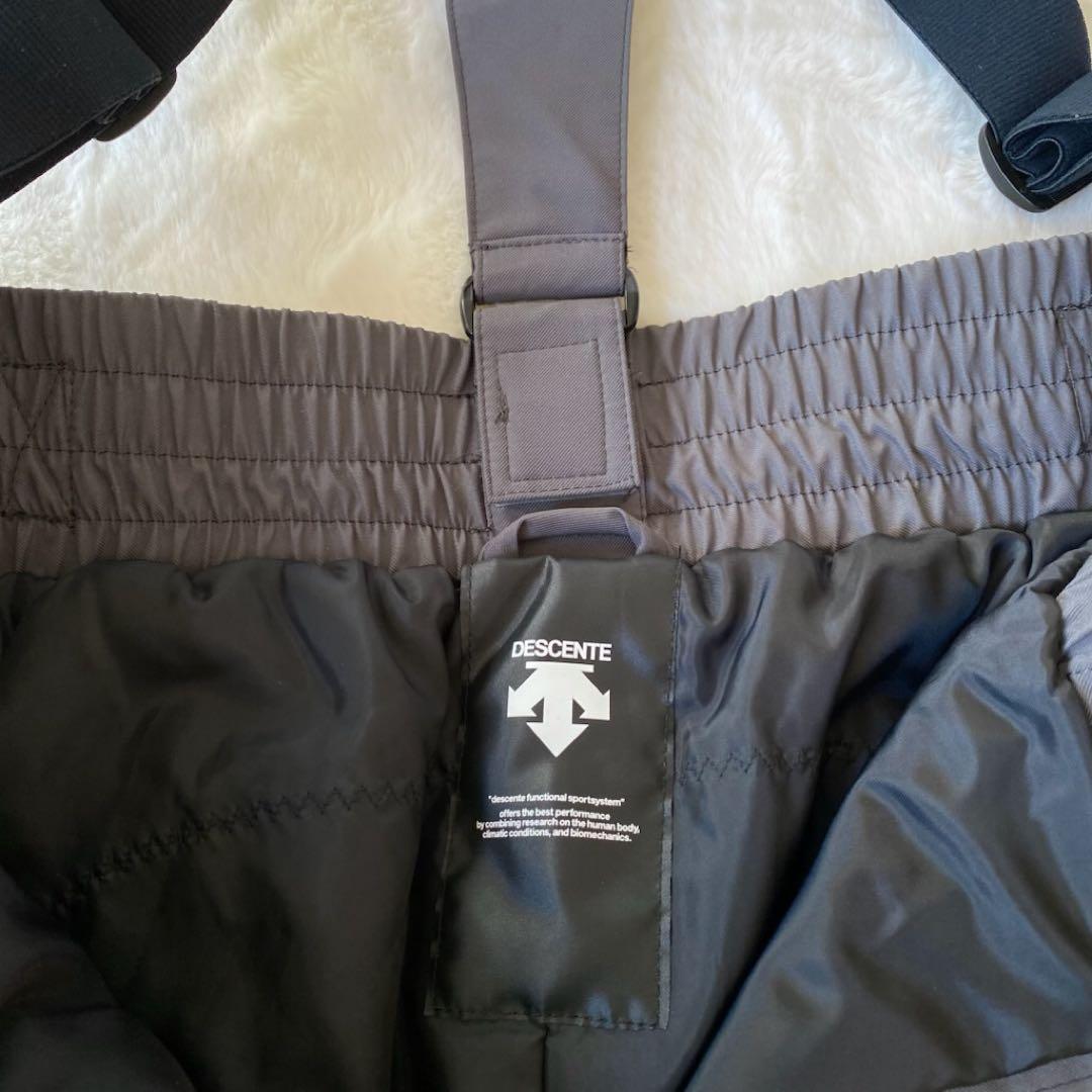 DESCENTE スキーウェア　セットアップ　上下　イエロー　グレー　XL