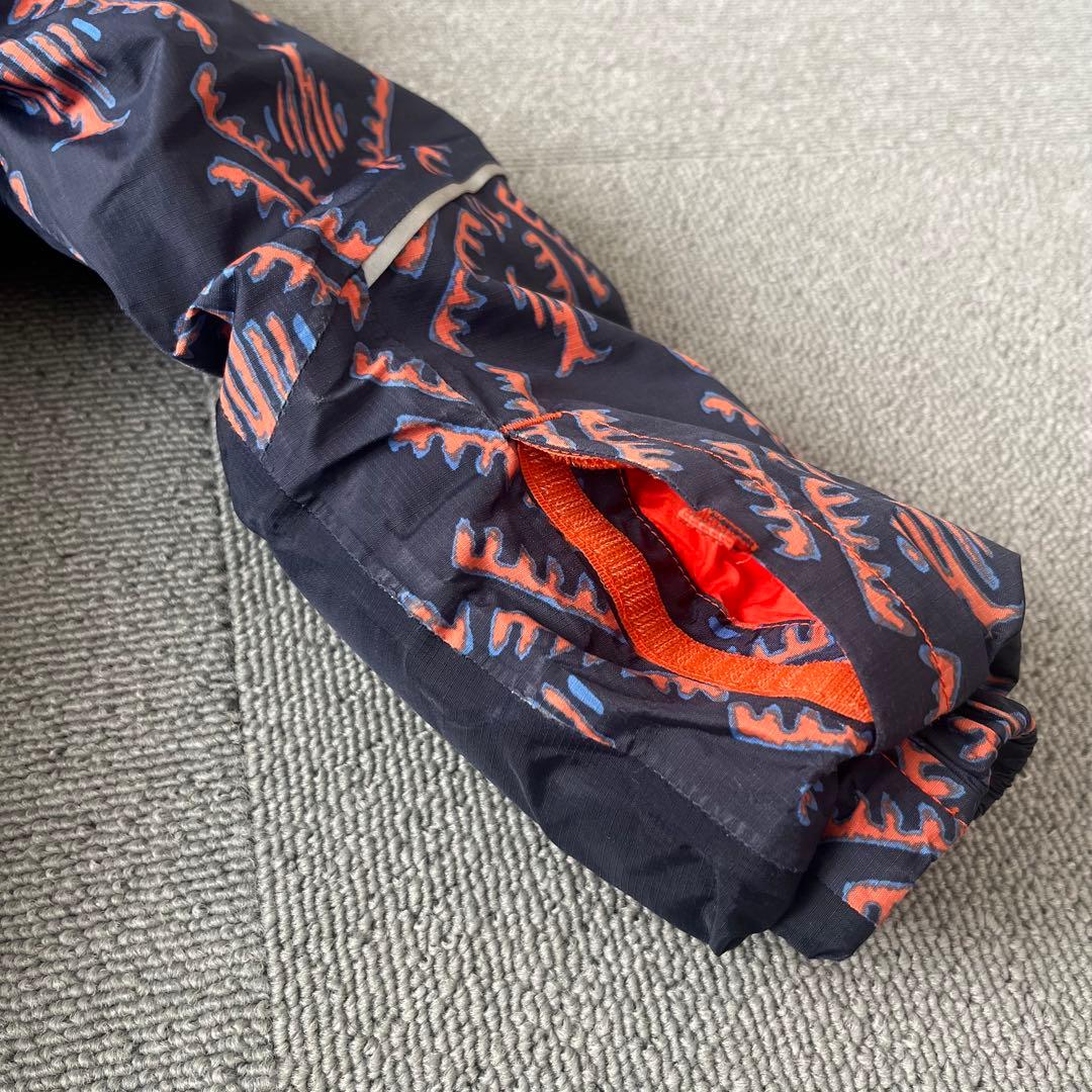 patagonia パタゴニア　キッズ　スキーウェア　5T ネイビー×オレンジ