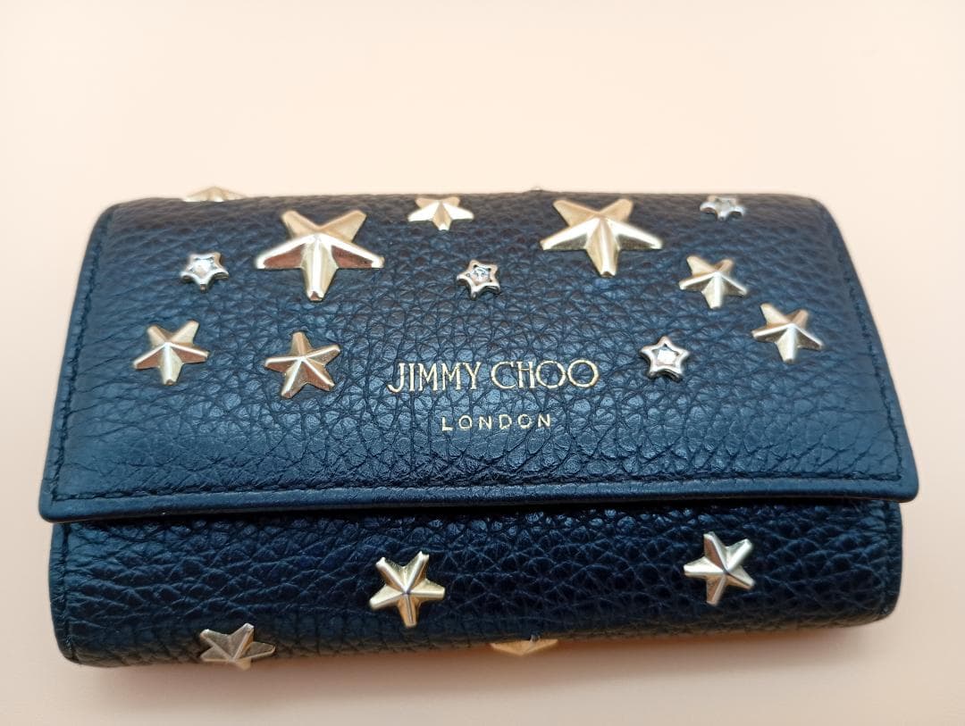 【美品】JIMMY CHOO レザーキーケース